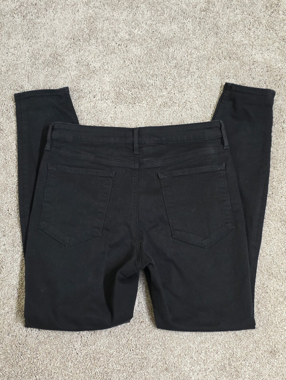 Athleta Flex Ultra Skinny Jeans 12 Stretch Black